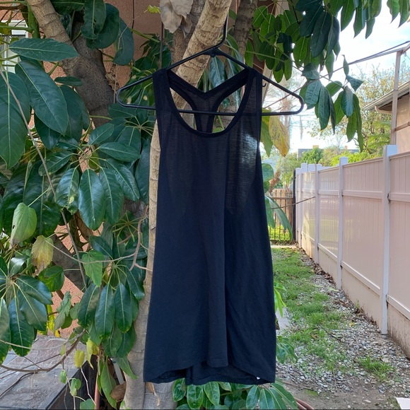 Athleta Tops - Black Athleta oversized tank top!